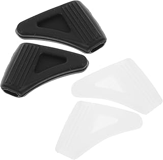 20 pares de óculos de sol com armação para os pés, clipons, óculos de sol esportivos, óculos de sol, cobertura para perna, retentores de óculos de sol manga retentores de óculos de sol de silicone, Cores sortidas, 1.7X1.2X0.5CM