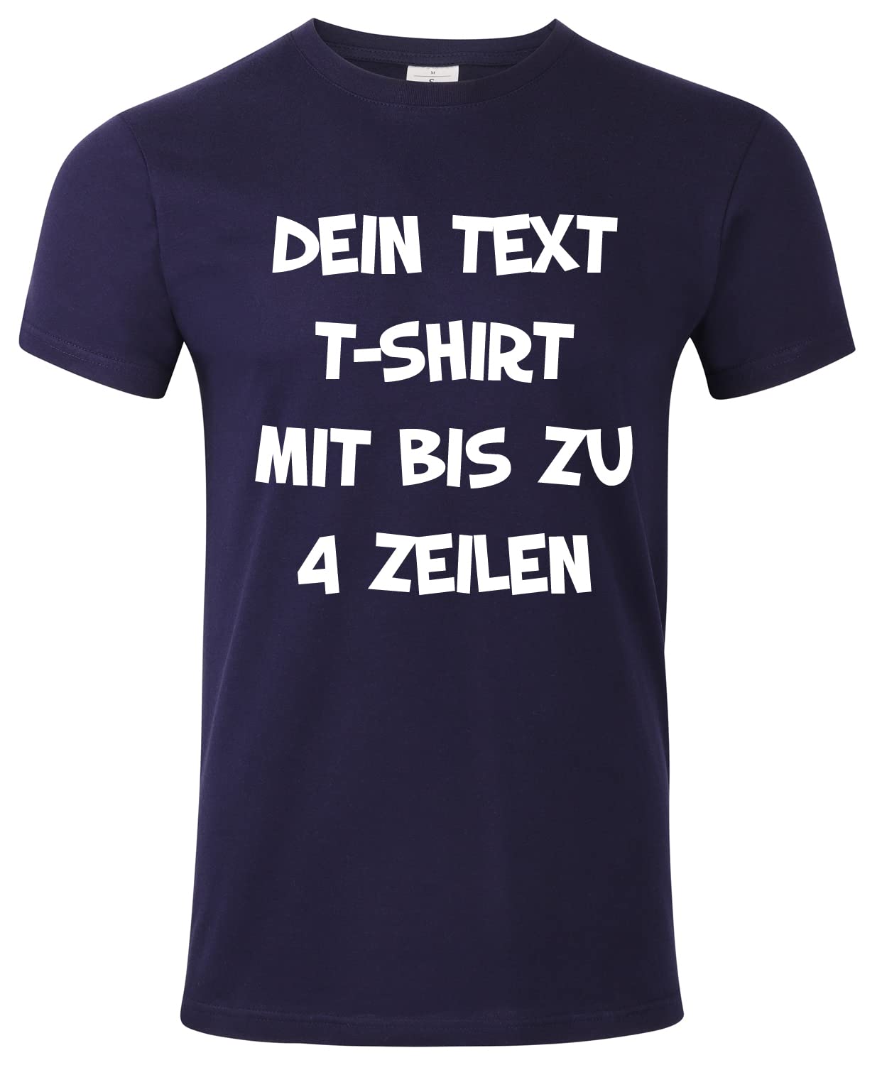 Persönliches T-Shirt mit Druck, Tshirt mit Text z.B. JGA T-Shirt mit Wunschtext auch als Mannschaftsshirts