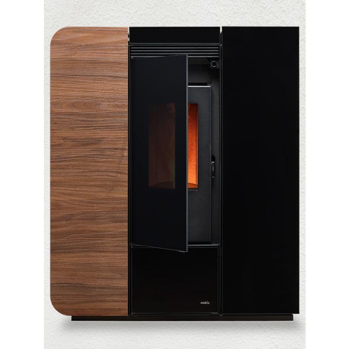 Diametro Uscita fumi ø: 80 Termostufa a pellet Nobis mod. H17 V Light
