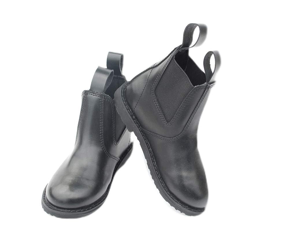 Rhinegold LITTLE ONES CHILDREN'S JODHPUR BOOTS – Lightweight Synthetic Leather-Look Baby Riding Boots with Elastic Panel & Easy-Clean Finish — view 4