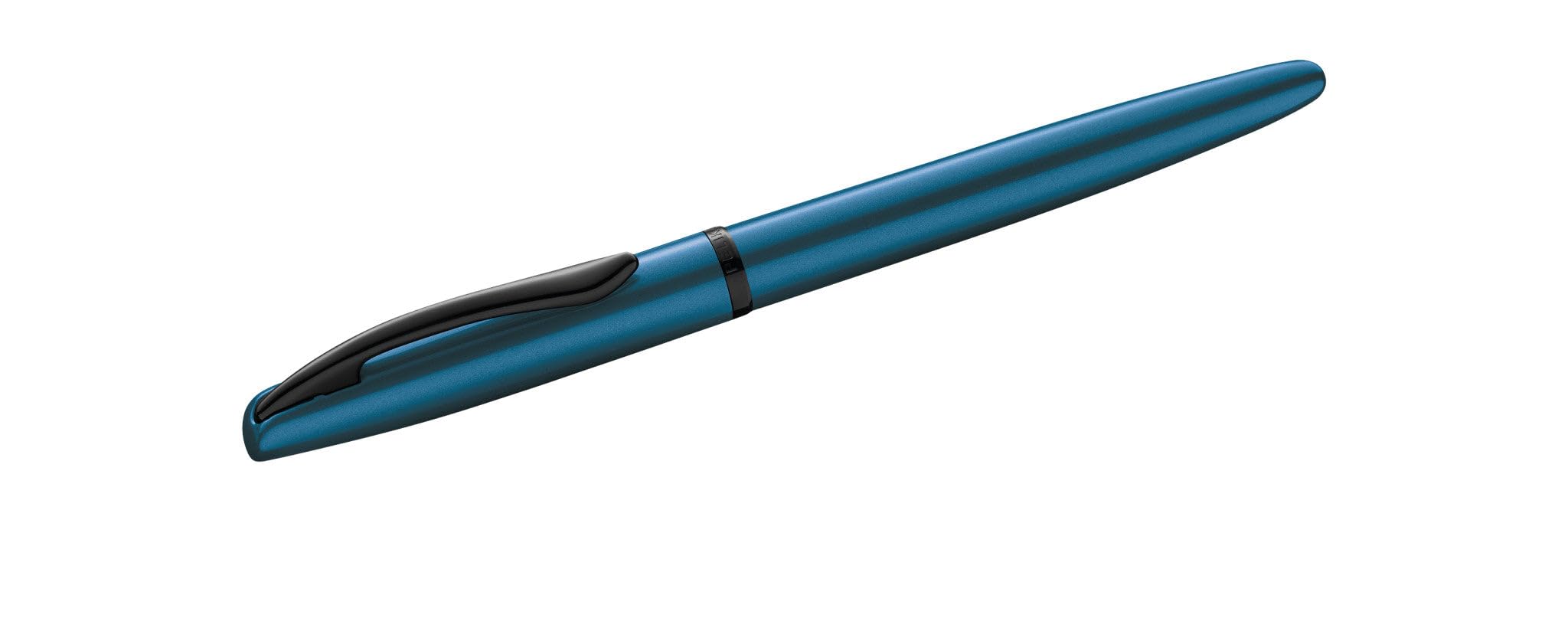Pelikan Schreibset Fuellhalter & Kugelschreiber Jazz Noble Elegance Aquamarin mit Gravur - quadratische Gravurflaeche