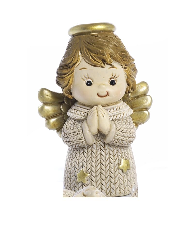 Paben - Juego para pesebre completo, niños de resina, 10 personajes de 5,8 cm.
