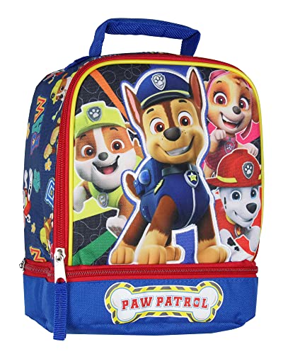 Patrulha Canina Lancheira Skye Rubble Chase Marshall com isolamento duplo compartimento infantil lancheira