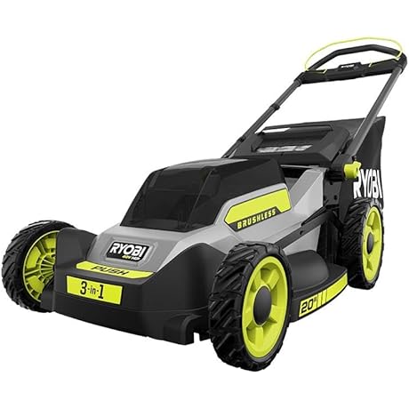 RYOBI 40V HP Brushless 20" Push Lawn Mower Kit