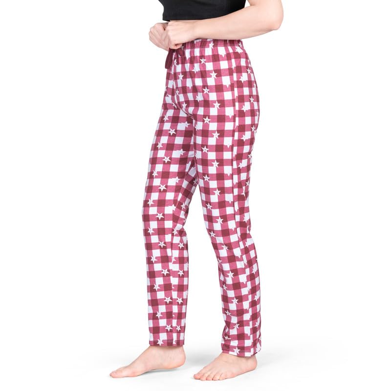 Image of Real Basics Women's Cotton Printed Pajamas Pack of 1
