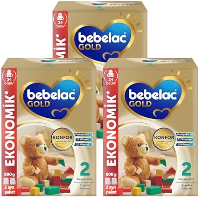 Bebelac Gold 2 Devam Sütü, 6-12 Ay, (3 x 800 Gr) - Görsel 2