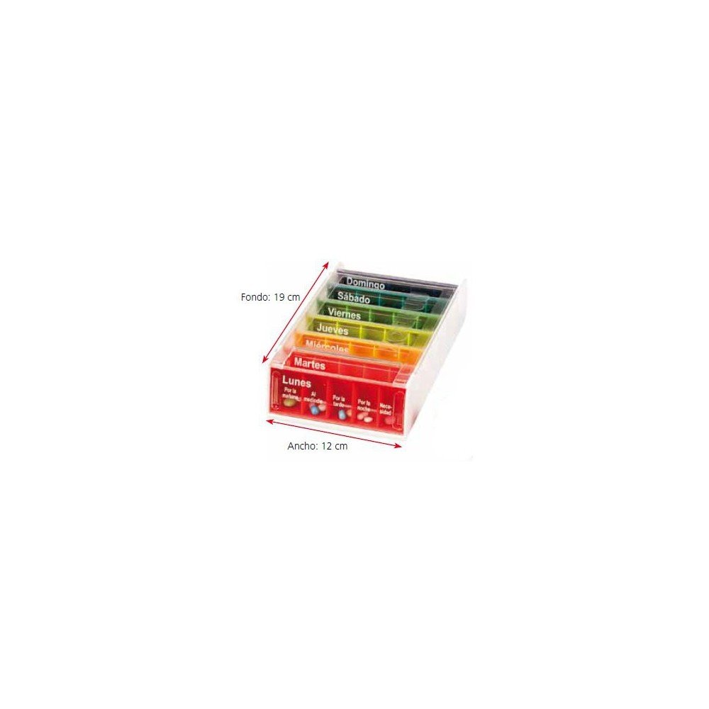 Ayudas Dinámicas PASTILLERO SEMANALANABOX, único (H9910)