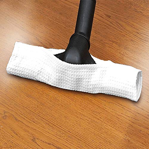 POLTI Hook and Loop Cloths for Wood Floor (2-Pack) for EcoSteamVac Dual and Turbo