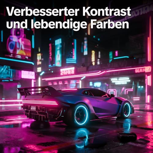 KOORUI 27 Zoll Curved Gaming Monitor 180Hz, 1ms, 1920x1080, FHD, 1500R, Adaptive-Sync, HDR10, VESA, inklusive DP- und HDMI-Kabel - Afbeelding 6