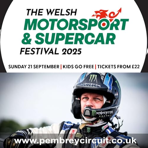 Page de couverture de Paul Evans - The Welsh Motorsport & Supercar Festival - Sunday 21st September 2025