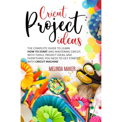 Cricut Project Ideas Audiolibro Por Melinda Maker arte de portada