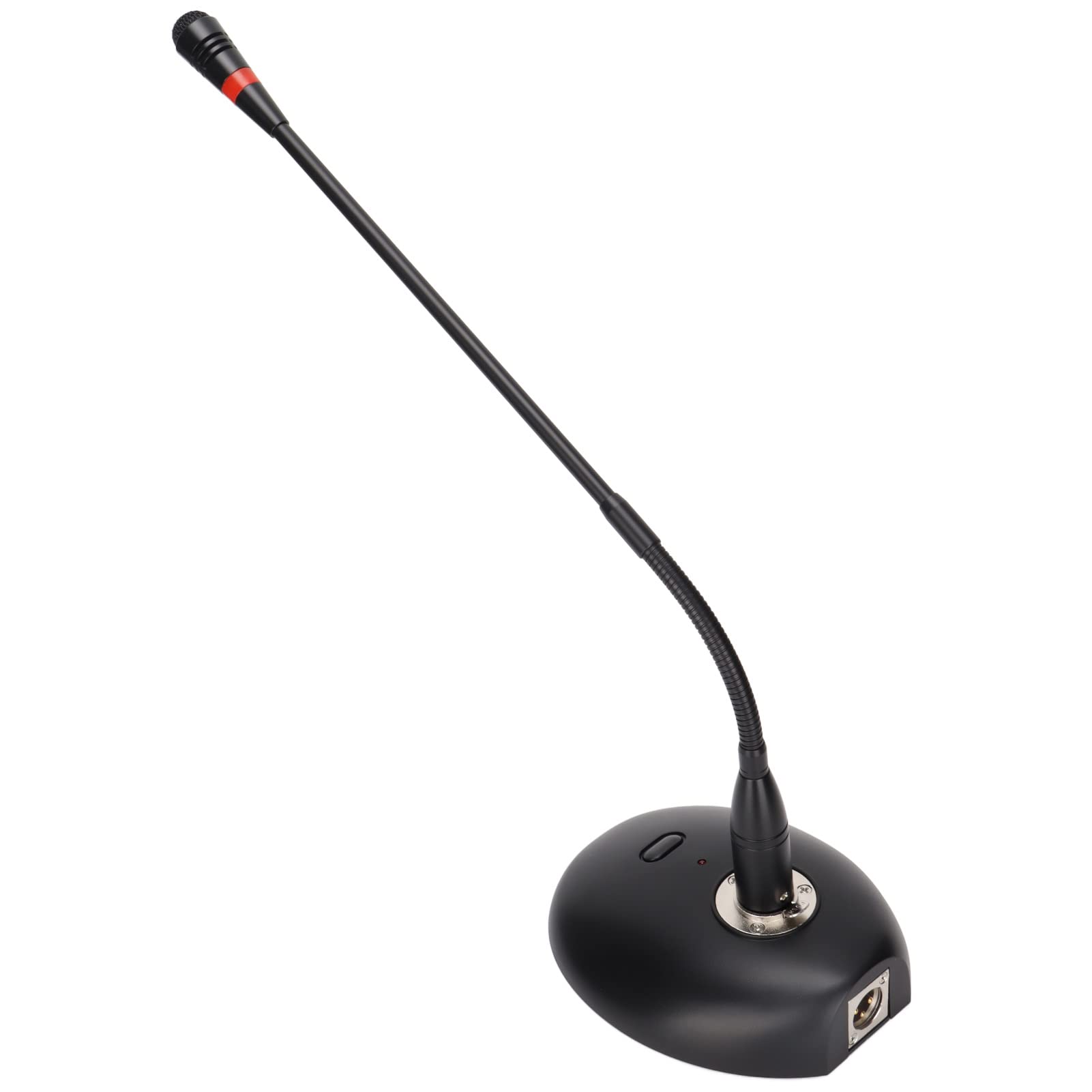 Pojemnościowy Mikrofon Na Gęsiej Szyi, Biurkowy Z Redukcją Szumów, Kabel XLR Do 6,35 Mm - Do Konferencji, Transmisji, Nagrywania