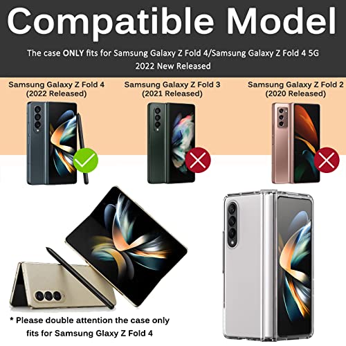 Coque Galaxy Z Fold 4 Miimall transparente rigide anti-chute - 2