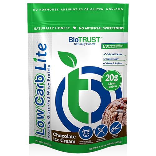 BioTrust Low Carb Lite, 20 Grams of Grass-Fed Whey Protein Isolate