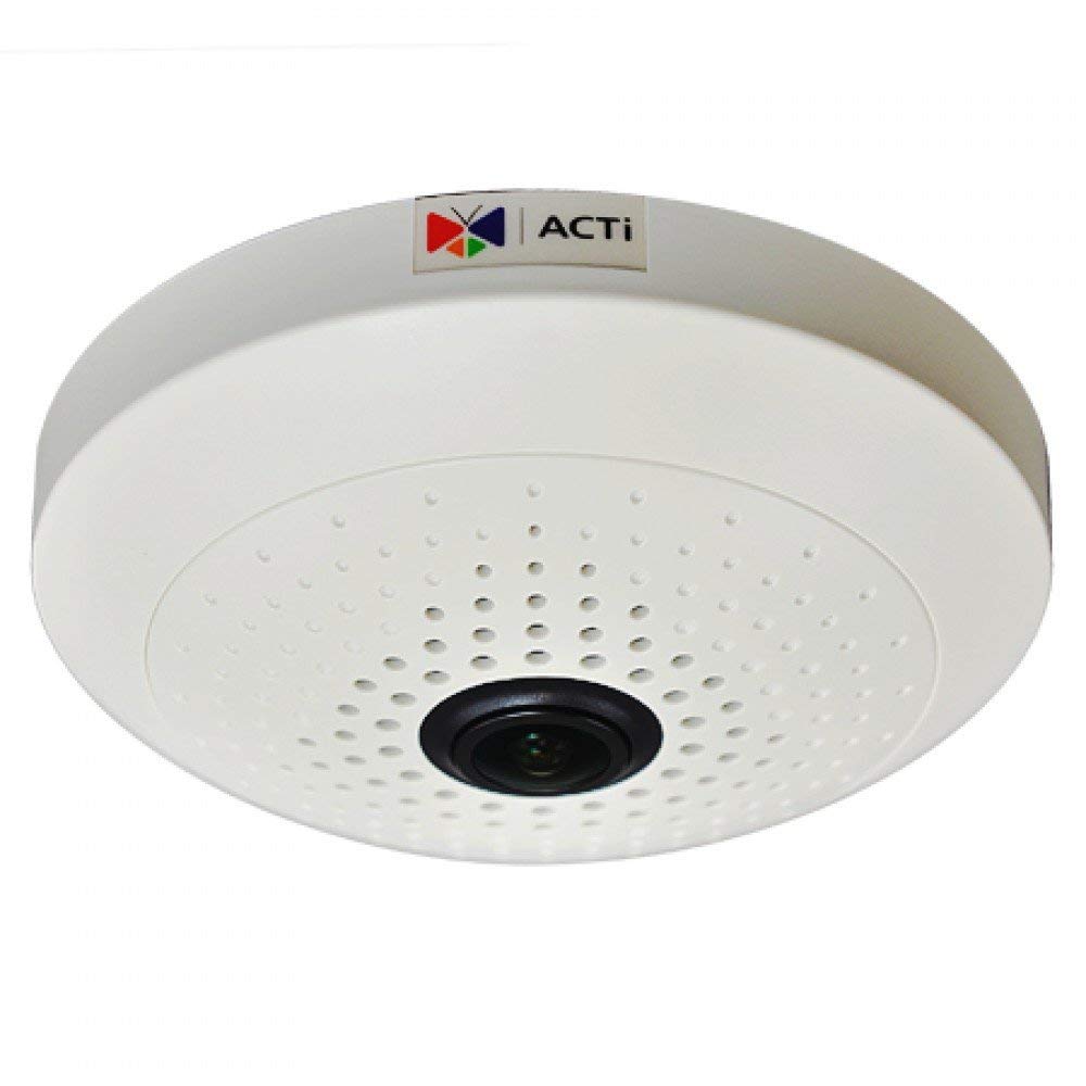 HAWK EYE SURVEILLANCE ACTi B55 10mp Indoor Fisheye - IP Network Dome Camera Day/Night, Basic WDR, Fixed Lens, f1.37mm/F2.0, H.264, DNR, Audio, Local Storage, PoE/DC12V, ONVIF