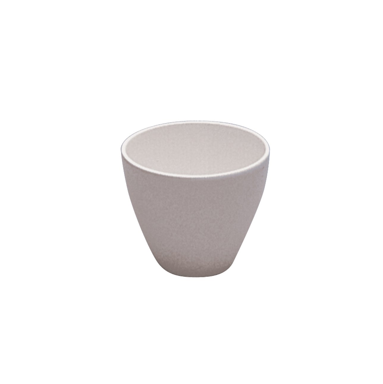 CoorsTek60101 Porcelain 1.3mL High Form Crucible, White Glazed, 15mm OD x 15mm Height