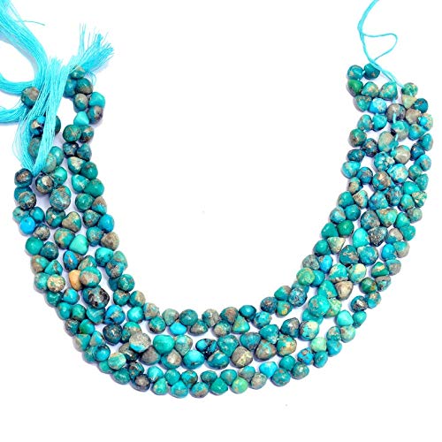 Perles oignon en turquoise naturelle d'Arizona pour créer un cadeau personnalisé