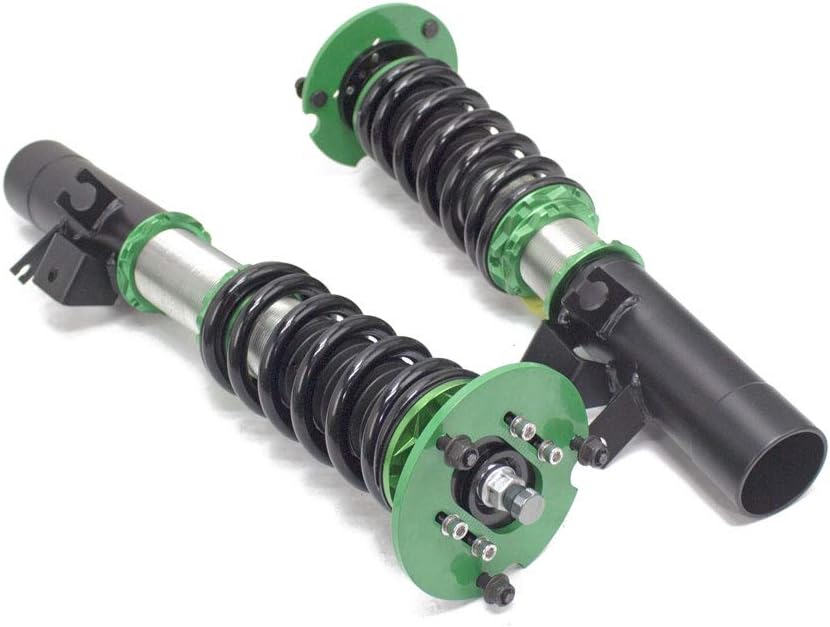 R9-HS2-118 compatible with BMW 5-Series RWD (E34) 1987-95 Hyper-Street II Coilover Kit w/ 32-Way Damping Force Adjustment Lowering Kit by Rev9, 32 Damping Level Adjustment