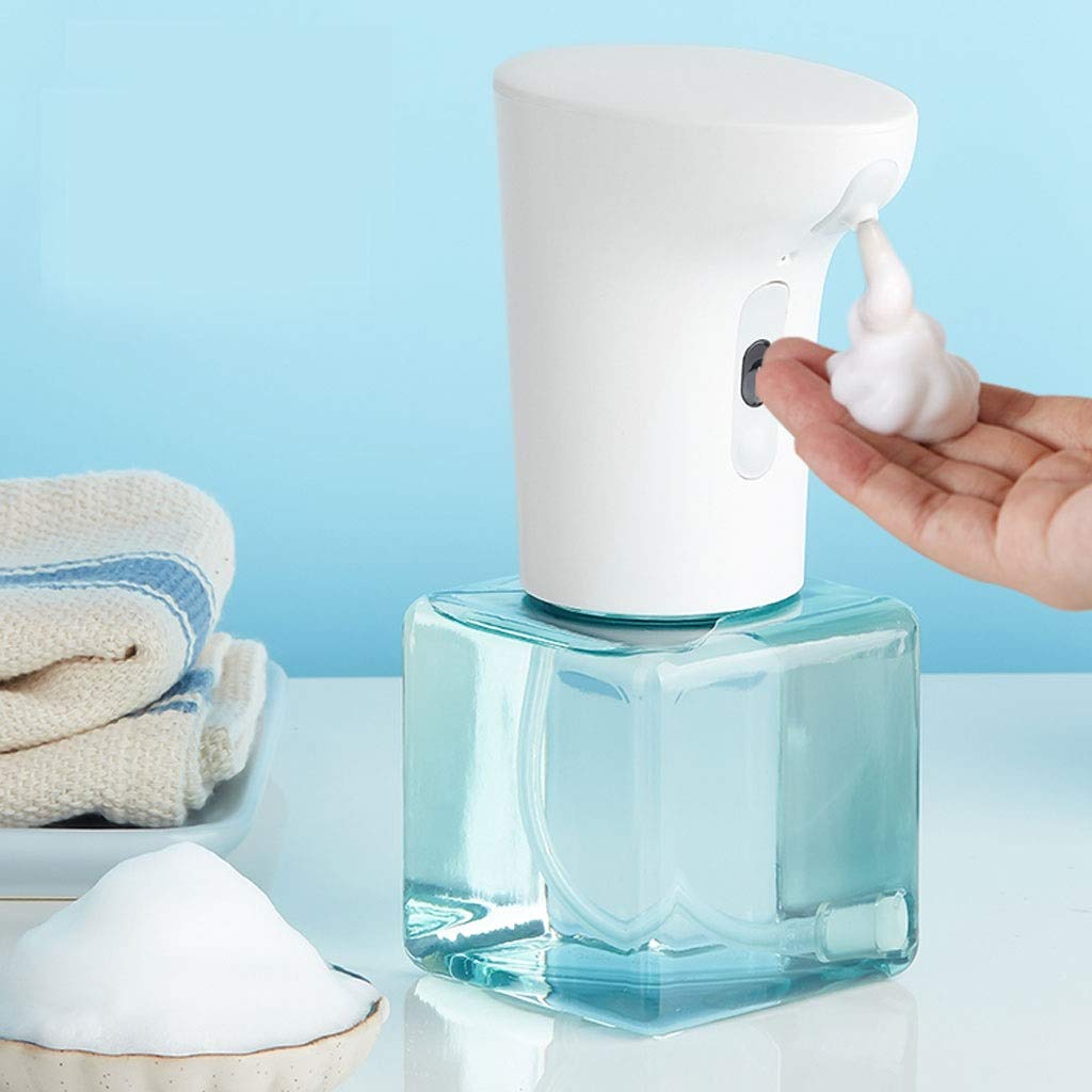 Dispenser per Sapone Liquido Senza Contatto Dispenser di Sapone Cucina Bagno Hotel Domestica induzione Hand Sanitizer Macchina da Rondella Mano Dosatore Sapone Ricaricabile