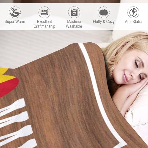Couverture polaire chaude et légère pour lit et camping