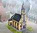 Aue Verlag Schreiber-Bogen Card Modelling Pfersbach Church