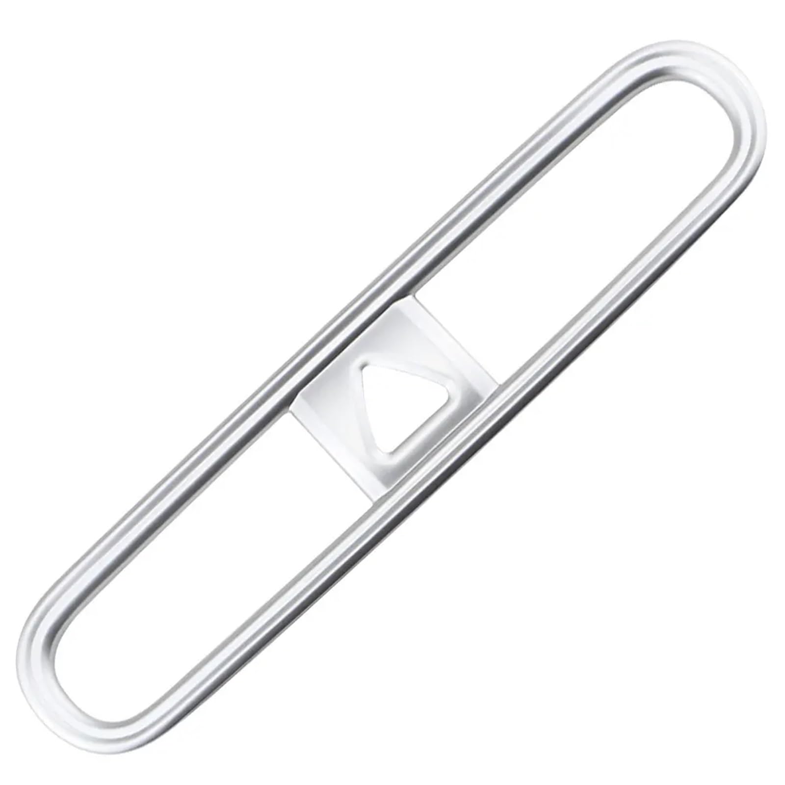 for Hyundai for Kona 2018 2019 2020 ABS Chrome Car Center Console Air Vent Outlet Cover Trim ﻿ Interior Decal Trim(Silver)