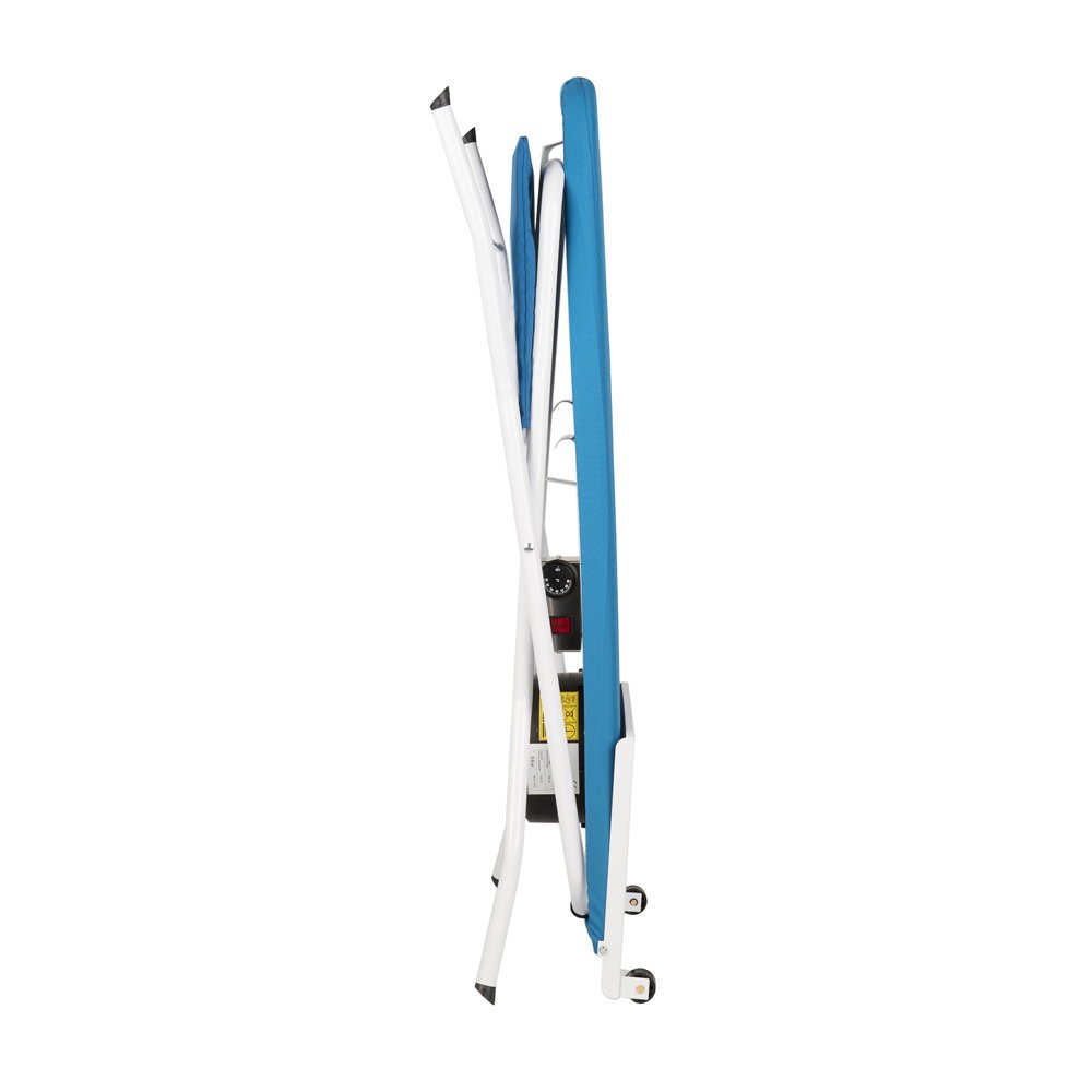 EOLO Asse da Stiro AS03 V4 Professionale Piano Riscaldato Aspirante Stabile Richiudibile Termostato Regolazione Temperatura Altezza Regolabile Braccetto Stiramaniche Garanzia 5 Anni A++ Made in Italy