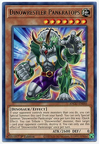 Dinowrestler Pankratops - ANGU-EN046 - Rare - 1st Edition