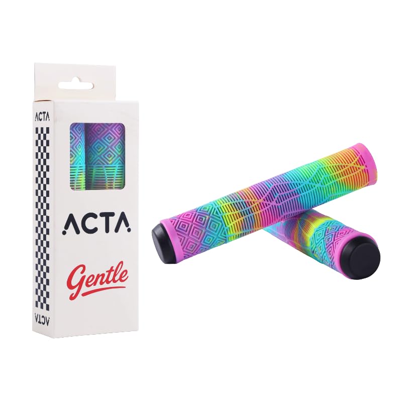 ACTA Poignées Trottinette Freestyle - Gentle - 160mm - Rainbow