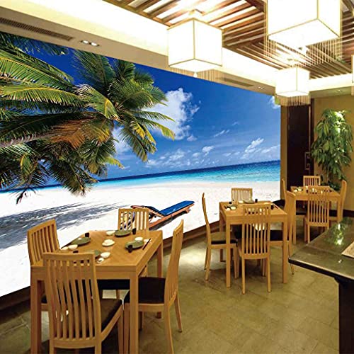 Grandes peintures murales 3D paysage de mer pour masquer un mur vide
