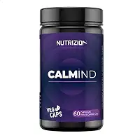 Calmind Suplemento L-triptofano Glicina Magnésio Vitaminas do Complexo B 60 cápsulas