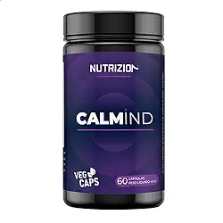 Calmind Suplemento L-triptofano Glicina Magnésio Vitaminas do Complexo B 60 cápsulas