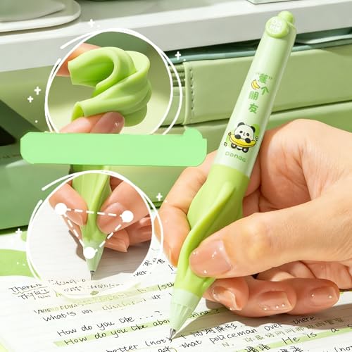 Bolígrafo Gel Retráctil GZBABY 3 Pcs Tinta Negra 0.5mm miniatura 3