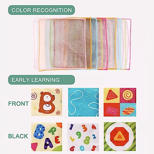 image for UNITSLYZ Baby Toys - Tissue Box Toy Montessori for Babies 0-12-18 Mont