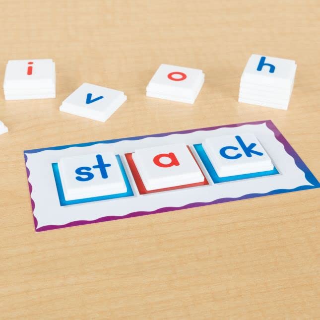 Miniatura 5 de Really Good Stuff Digraphs Apilamiento Azulejos Juego - 1 Juego