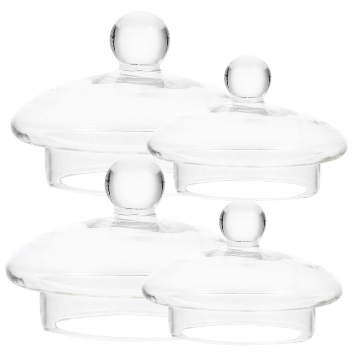 Filtro de Té para Tetera de Vidrio Desmontable, 4 Piezas