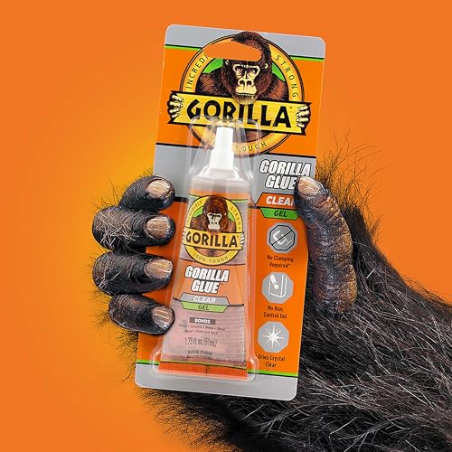 Gorilla Glue Clear Gel, 1.75fl.oz. Tube, (Pack of 1) - image 6