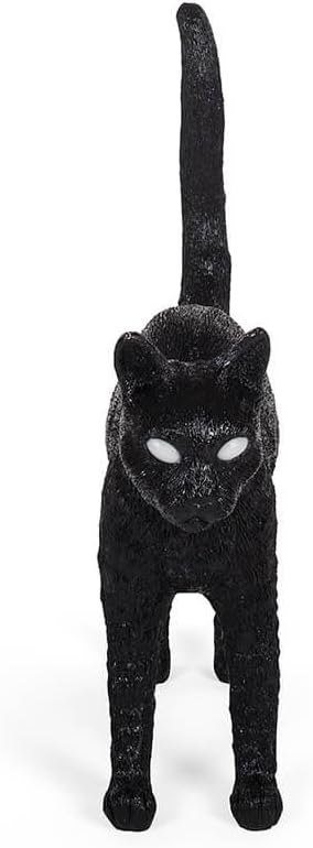 Black Cat Lamp by SELETTI