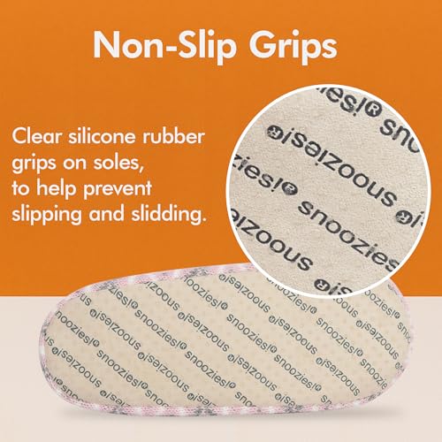 Snoozies Norwegian Knit Slippers for Women with Memory Foam Insole and Soft Sherpa Lining, Slipper Socks with Grips for Women4