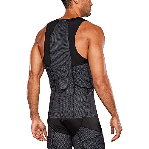 Under Armour Gameday 3-Pad Tank Bball, Medium, Black #TOP4