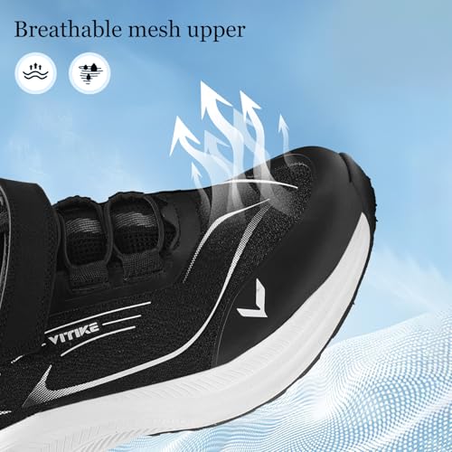 Image of JMFCHI Boys Girls Kids Sneakers Knitted Mesh Running Tennis Athletic Shoes | Breathable,Lightweight,Comfortable,Non-slip,Easy wear,Casual fashion,Indoor outdoor,Gym sport,Daily play,Little /Big Kid