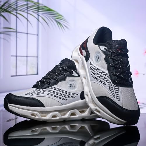 Image of ASIAN Powerkick-23 Men's Sports Shoes | Air Bubble Sole Running Sneakers for Training, Gym Lightweight Performance with Energy Return Grip & Breathable Design