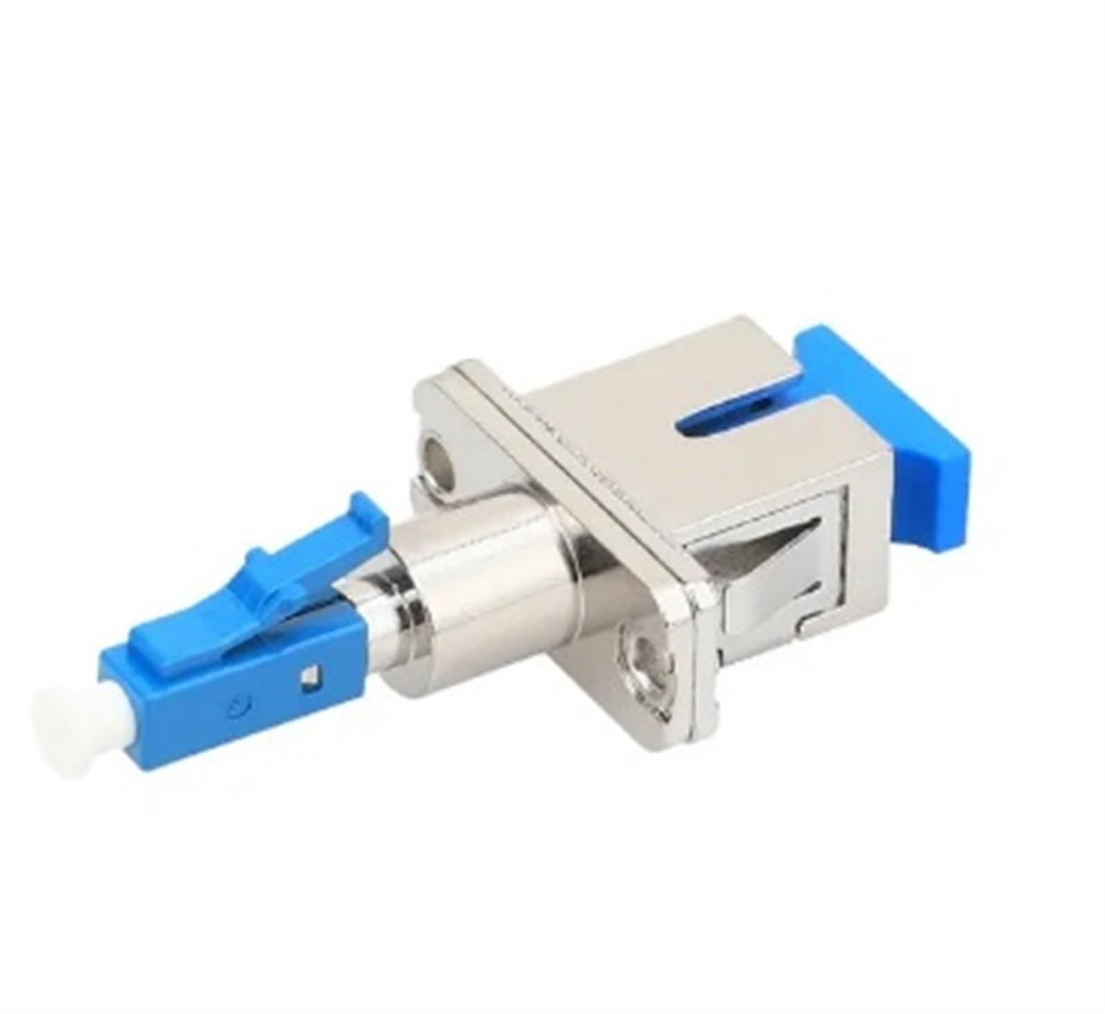 Connecteur Adaptateur Fibre Optique SC/St/FC/LC Bleu/Vert – Adaptateur Hybride monomode et multimode(St-LC SM)
