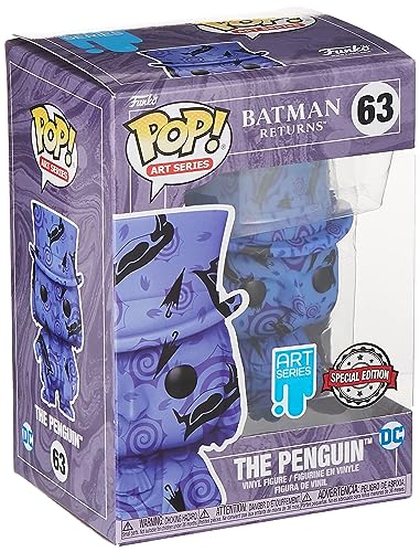 Funko DC Comics Figurine POP! Artist Series Vinyl Penguin 9 cm, Mehrfarbig - Image 4