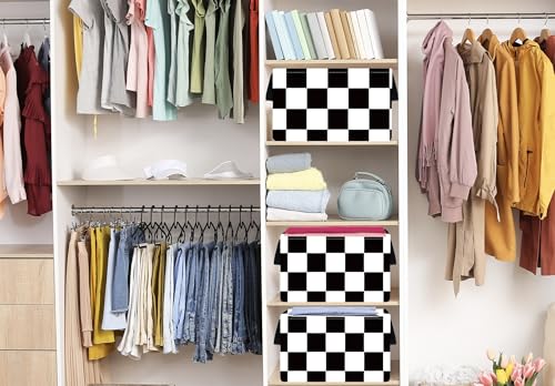 Image of Baby Storage Basket Nursery Box Laundry Hamper Organization Bins for Toys and Clothes with Handles