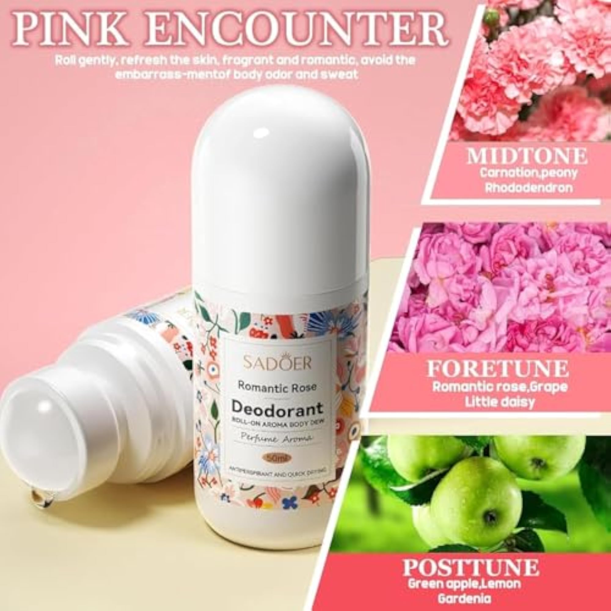 Underarm Roll On Deodorant Serum 50ml
