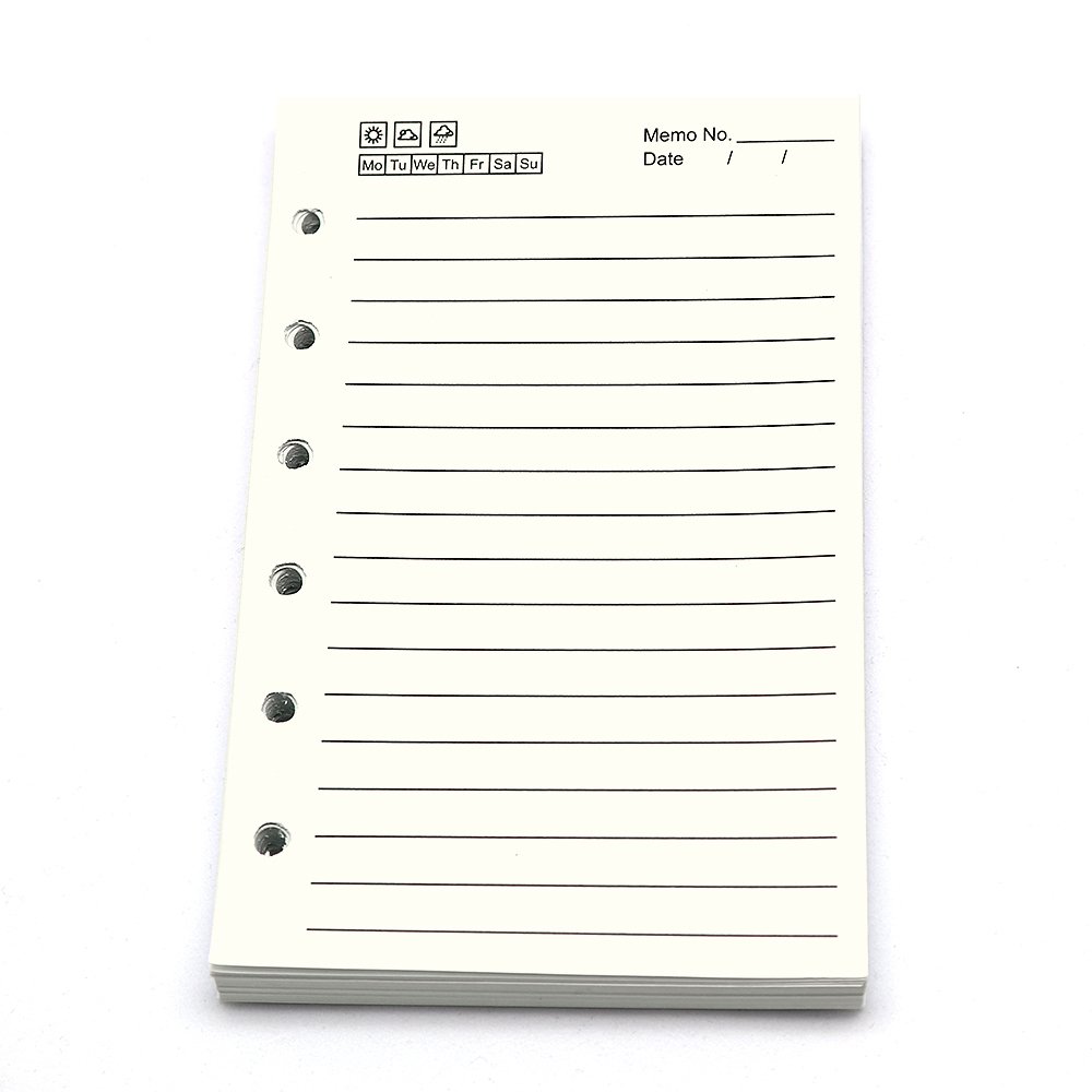 EvZ Refillable Vintage Diary Notebook Lined Paper 5 Inches Nautical or Leaf Journals