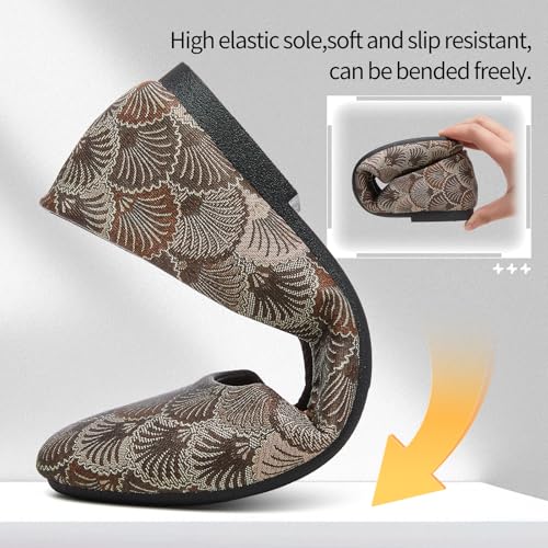 Image of Women's Ballet Flats Shoes Comfortable PU Leather Dress Slip on Shoes Teacher Business Casual