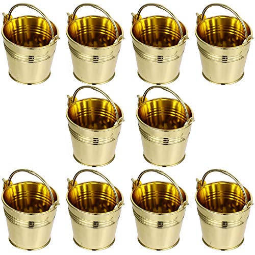 Cabilock 10pcs Snack Buckets Plastic Sweets Storage for Candy Cookies Treats and Safe for Parties Birthdays and Weddings
