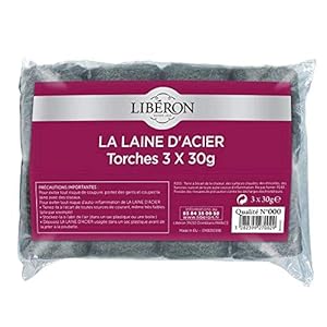 Liberon staalwol nr. 000 – wax – 3 x 30 g